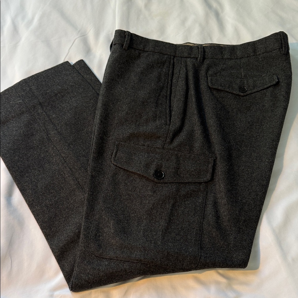 Banana Republic Dark Gray Cargo Pants